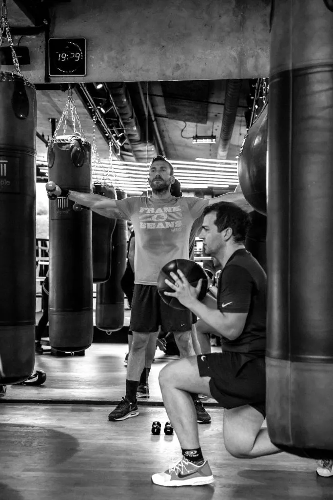 Cours de circuit training au Temple