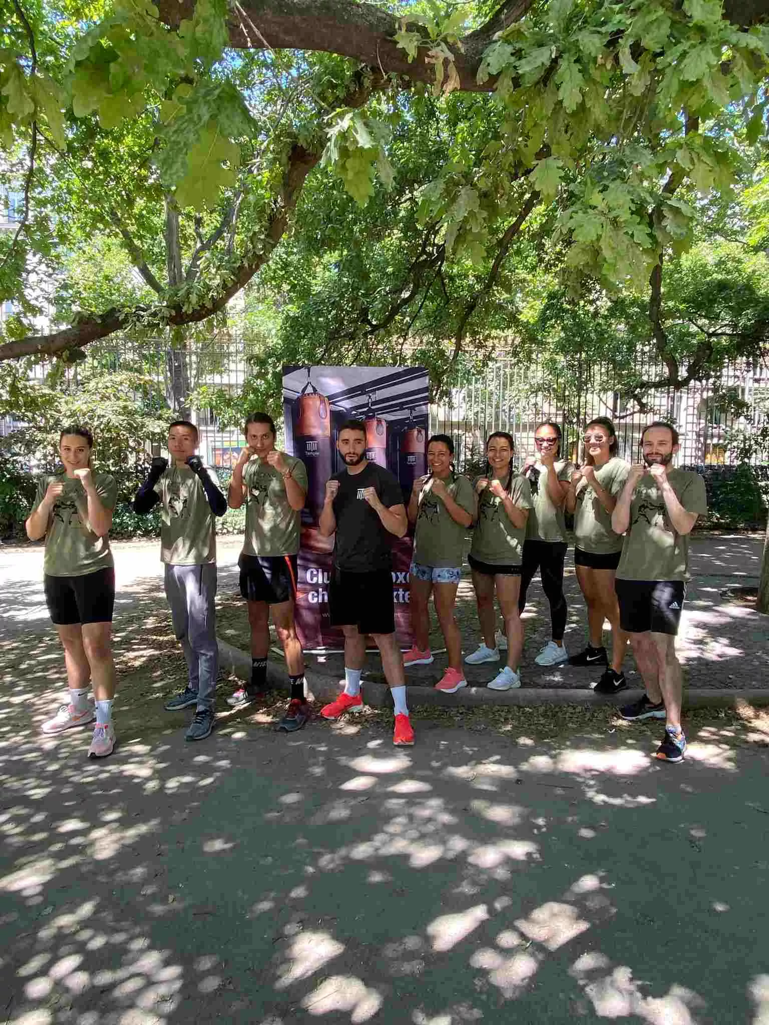 Outdoor Boxing cours de boxe du Temple