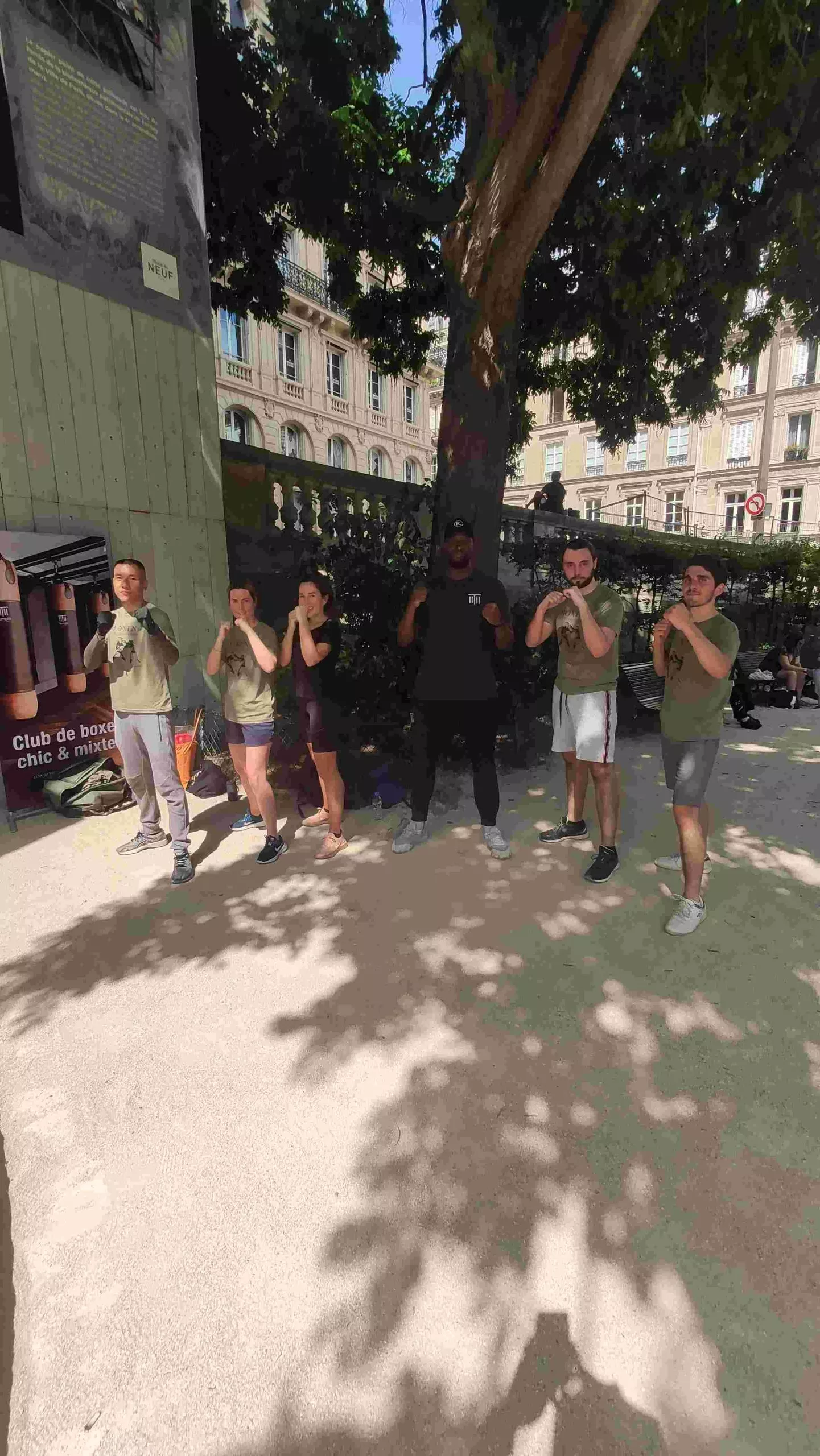 Outdoor boxing 3 du Temple Noble Art