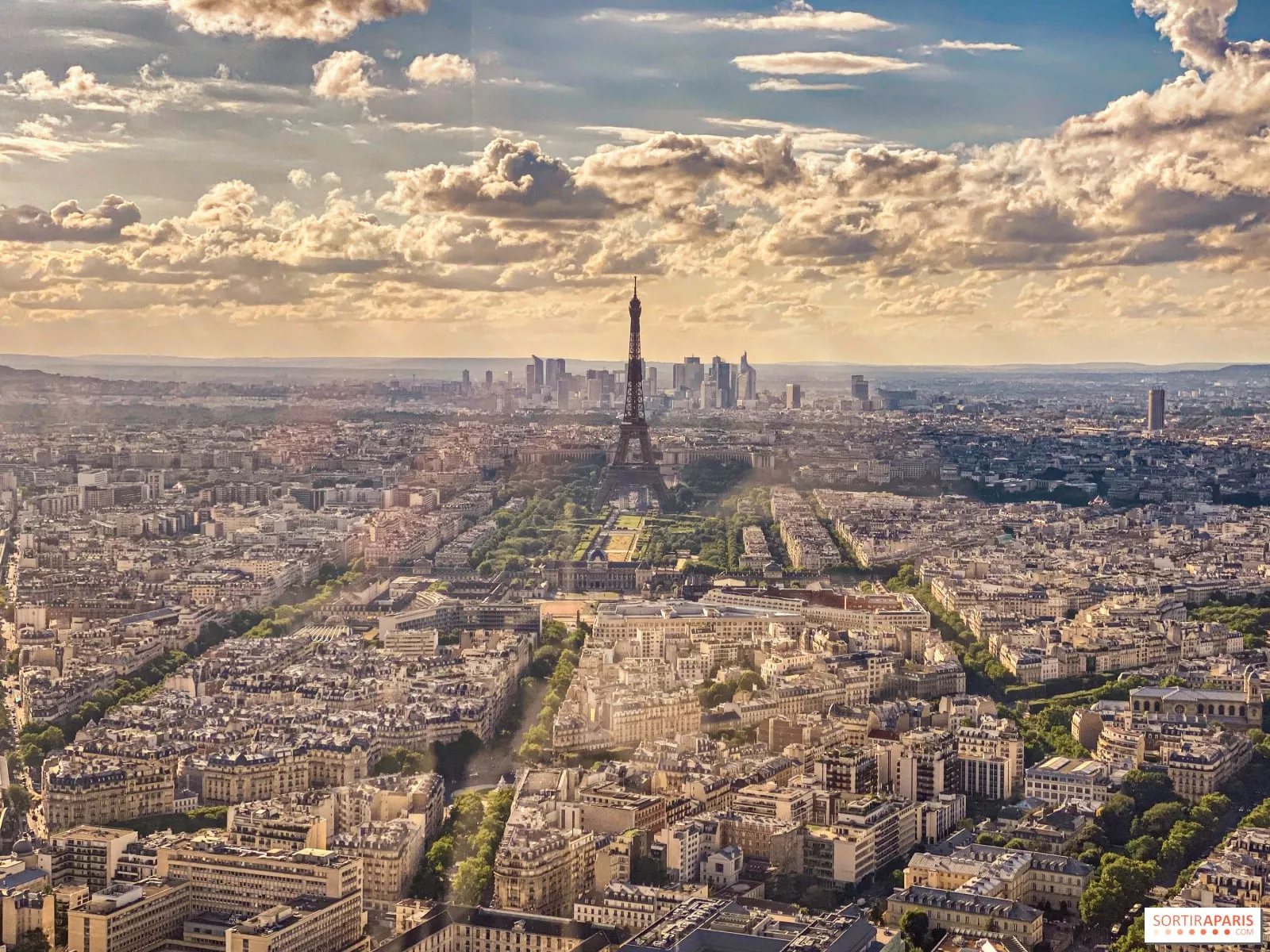 15ème arrondissement Paris tour montparnasse vue tour eiffel