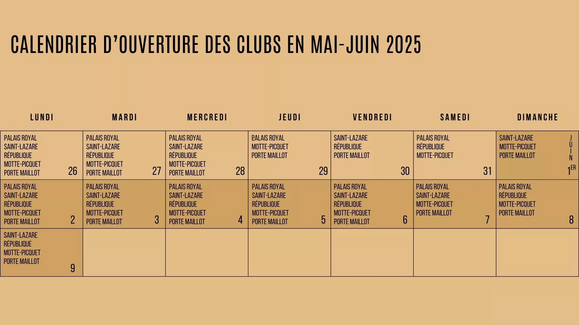 Ouverture des clubs de boxe Temple à Paris en juin