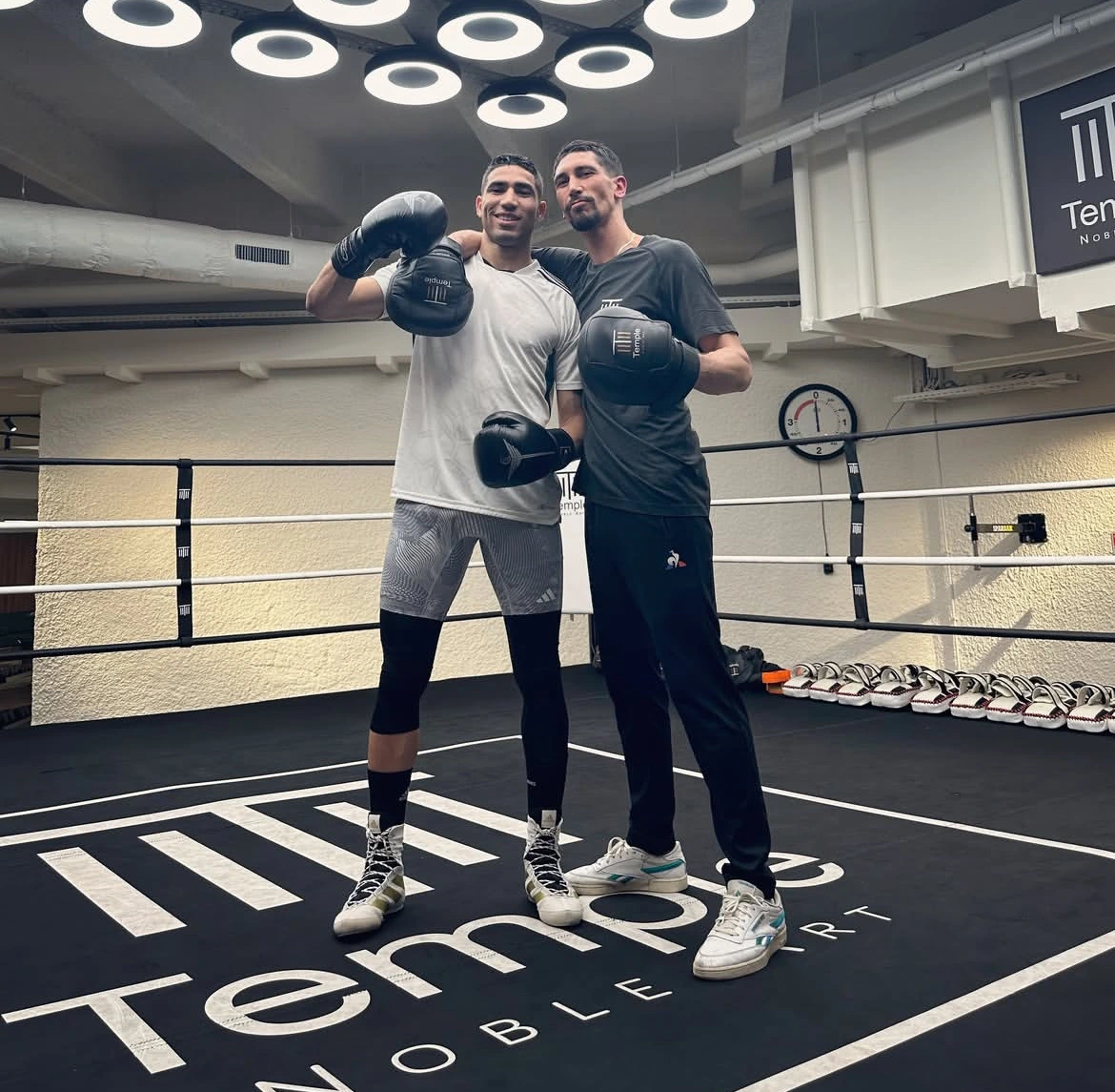 Entraînement boxe à Paris en salle pour sportifs issus du football