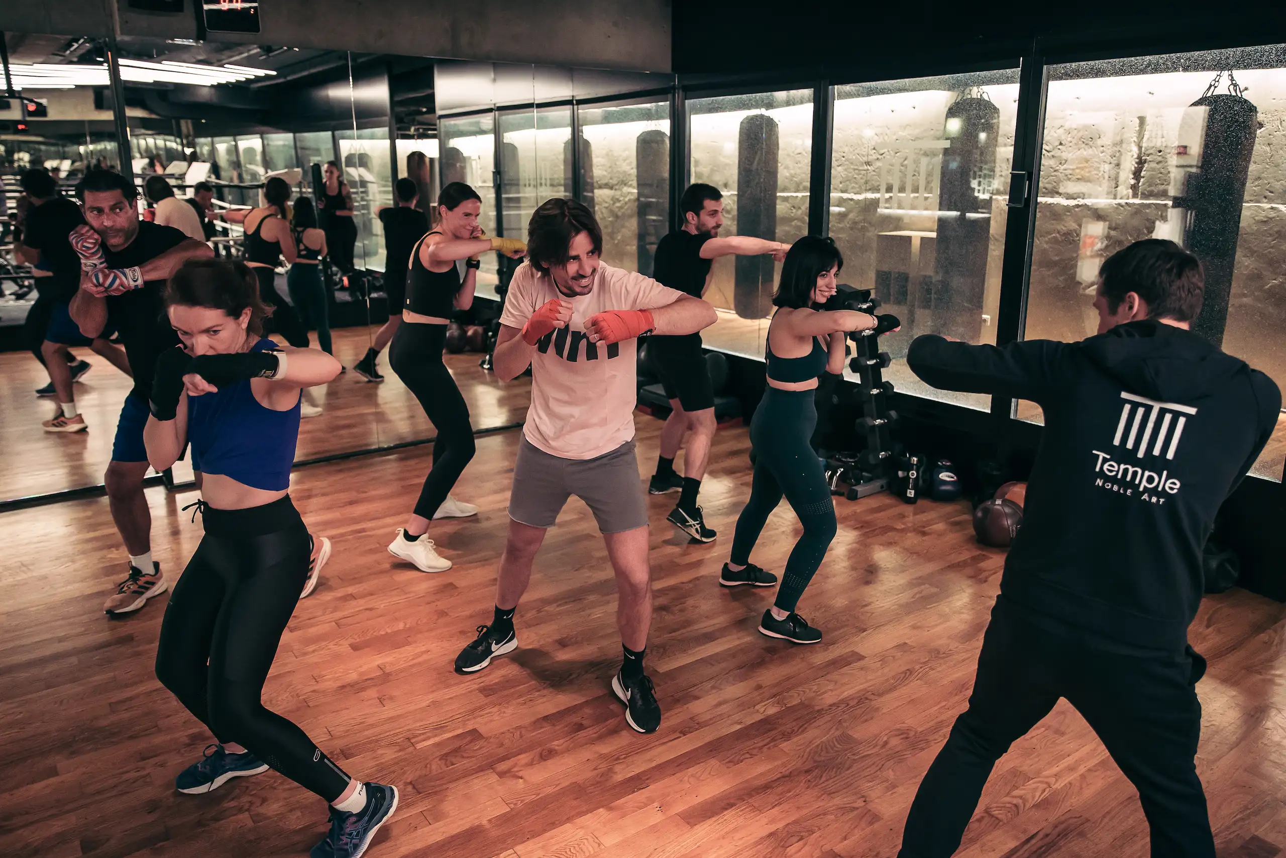 Cours collectif de boxe à Paris