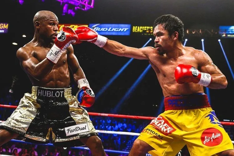 Mayweather affronte le boxeur Pacquiao à Las Vegas en 2015