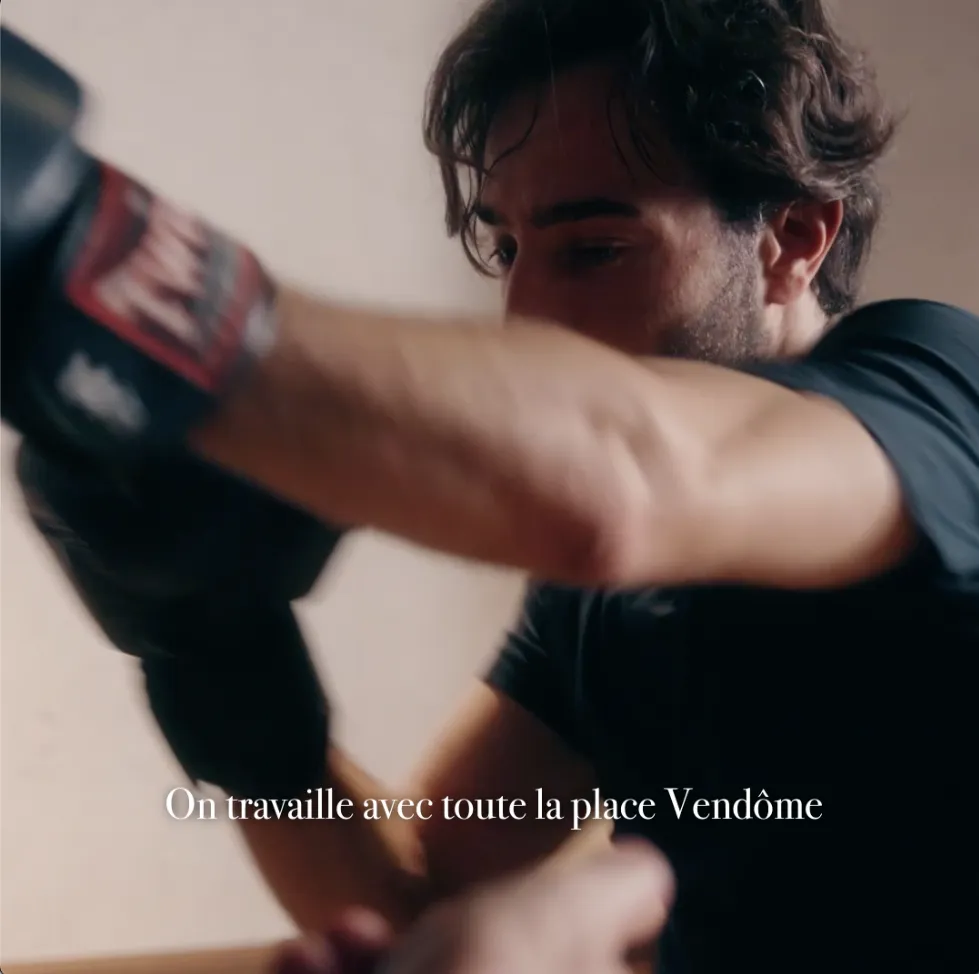 Raphael Zanzouri membre du club de boxe à Paris Temple Noble Art