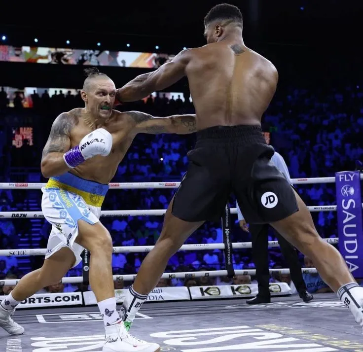 Oleksandr Usyk VS Anthony Joshua combat de boxe
